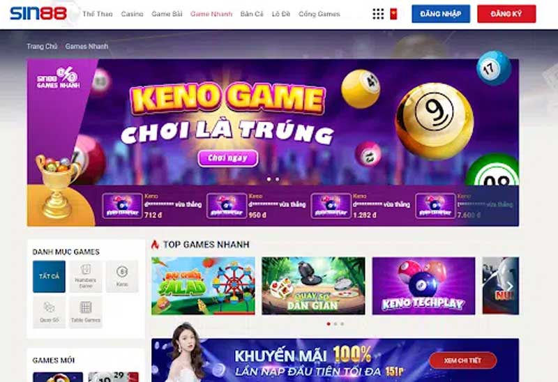 Trải Nghiệm Game Nhanh Sin88 Một Cổng Trò Chơi Không Thể Bỏ Qua